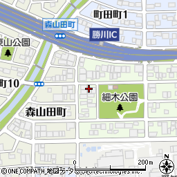 有限会社興和塗装周辺の地図