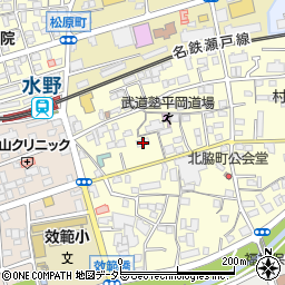 愛知県瀬戸市北脇町131周辺の地図