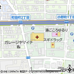 ＤＣＭ松河戸インター店周辺の地図