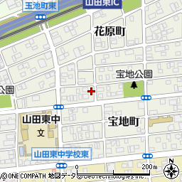 愛知県名古屋市西区宝地町92-2周辺の地図