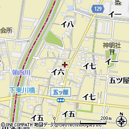 愛知県稲沢市祖父江町甲新田イ六58-8周辺の地図