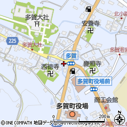 滋賀県犬上郡多賀町多賀540周辺の地図
