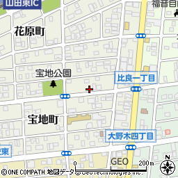 愛知県名古屋市西区宝地町308周辺の地図