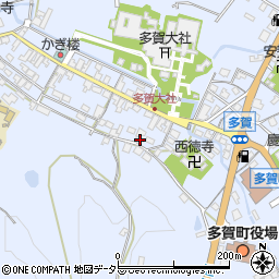 滋賀県犬上郡多賀町多賀555周辺の地図