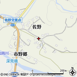 千葉県勝浦市市野郷1123周辺の地図