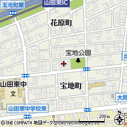 愛知県名古屋市西区宝地町202-1周辺の地図