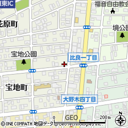 愛知県名古屋市西区宝地町299-5周辺の地図