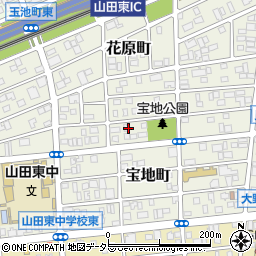 愛知県名古屋市西区宝地町202-2周辺の地図