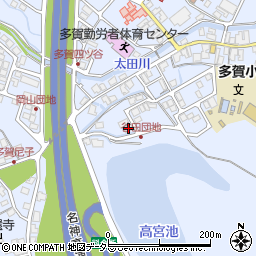 滋賀県犬上郡多賀町多賀722-9周辺の地図