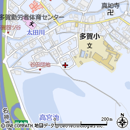 滋賀県犬上郡多賀町多賀722-54周辺の地図
