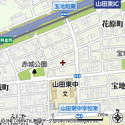愛知県名古屋市西区宝地町58-2周辺の地図