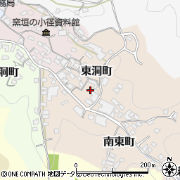 愛知県瀬戸市東洞町21周辺の地図