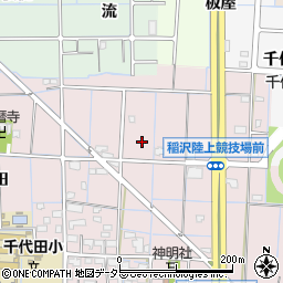 愛知県稲沢市福島町大福寺周辺の地図