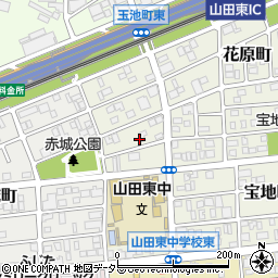 愛知県名古屋市西区宝地町58-4周辺の地図
