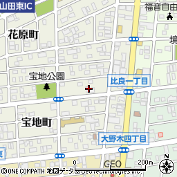 天塚電化周辺の地図