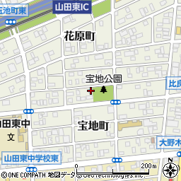 愛知県名古屋市西区宝地町200周辺の地図