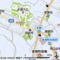 滋賀県犬上郡多賀町多賀532周辺の地図