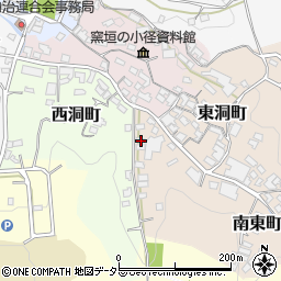 愛知県瀬戸市南東町48周辺の地図