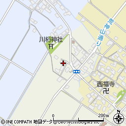 滋賀県彦根市上西川町359周辺の地図