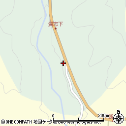 京都府船井郡京丹波町質志セトノモト周辺の地図