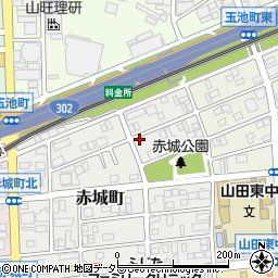 愛知県名古屋市西区赤城町116周辺の地図