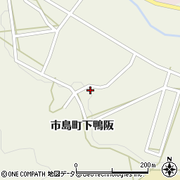 兵庫県丹波市市島町下鴨阪201周辺の地図