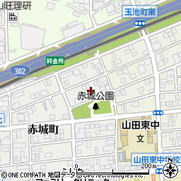 愛知県名古屋市西区赤城町112周辺の地図