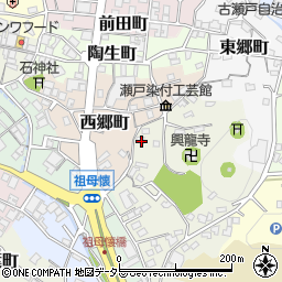 愛知県瀬戸市仲郷町6周辺の地図