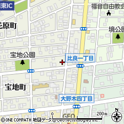 愛知県名古屋市西区宝地町299-4周辺の地図