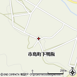 兵庫県丹波市市島町下鴨阪264周辺の地図