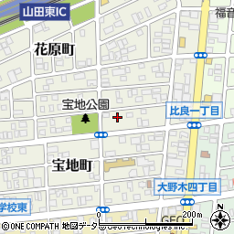 愛知県名古屋市西区宝地町291-3周辺の地図
