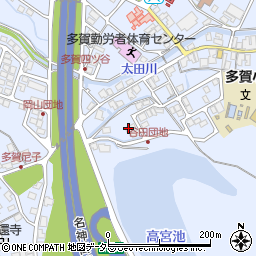 滋賀県犬上郡多賀町多賀722-10周辺の地図
