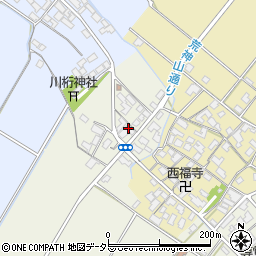 滋賀県彦根市上西川町378周辺の地図