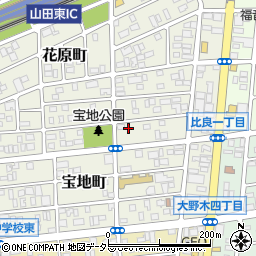 愛知県名古屋市西区宝地町291周辺の地図