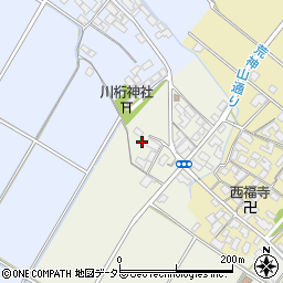 滋賀県彦根市上西川町361周辺の地図