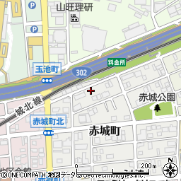 愛知県名古屋市西区赤城町150周辺の地図