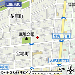 愛知県名古屋市西区宝地町292周辺の地図