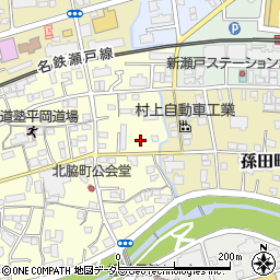 愛知県瀬戸市北脇町112周辺の地図