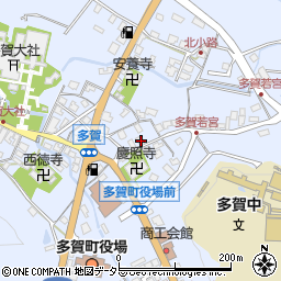 滋賀県犬上郡多賀町多賀506周辺の地図