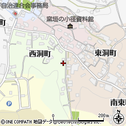 愛知県瀬戸市西洞町60周辺の地図