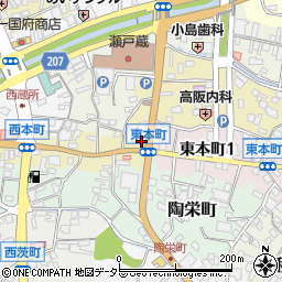 増田餅周辺の地図