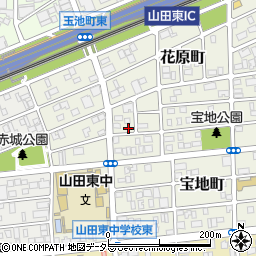 愛知県名古屋市西区宝地町66周辺の地図