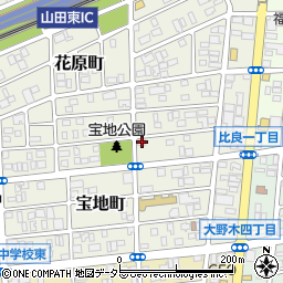 愛知県名古屋市西区宝地町290周辺の地図