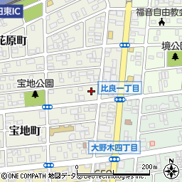 愛知県名古屋市西区宝地町299-2周辺の地図