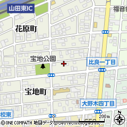愛知県名古屋市西区宝地町293-1周辺の地図