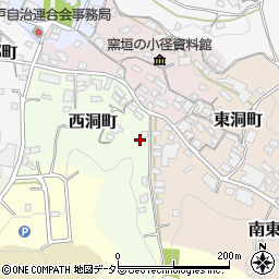 愛知県瀬戸市西洞町62周辺の地図