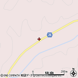 京都府船井郡京丹波町猪鼻中村周辺の地図
