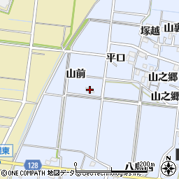 愛知県稲沢市祖父江町三丸渕山新田23-1周辺の地図