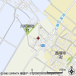 滋賀県彦根市上西川町353周辺の地図