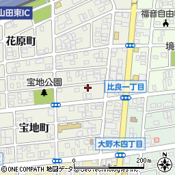 愛知県名古屋市西区宝地町297周辺の地図